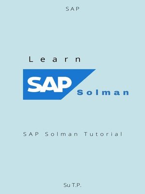 cover image of Learn SAP Solman